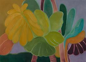 Gabriele Vallentin, Landschaft 5,  2020, 58 x 80 cm